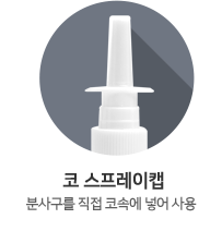 코 스프레이캡